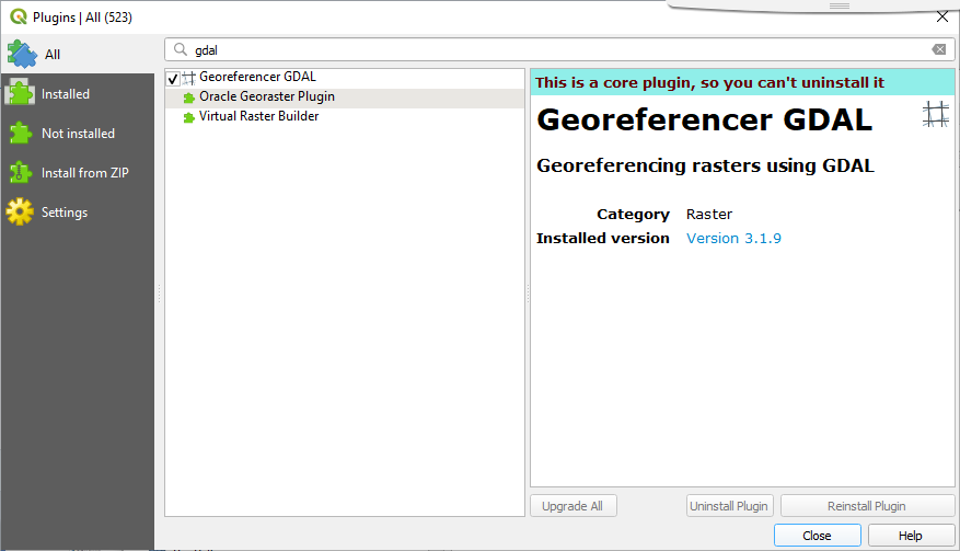 GDAL Plugin