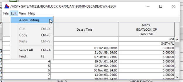 Missing Gate Data Figure 8