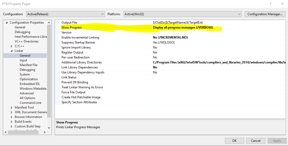 PTM DLL Static Build Figure 1